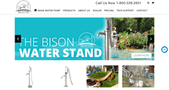 Desktop Screenshot of bisonpumps.com